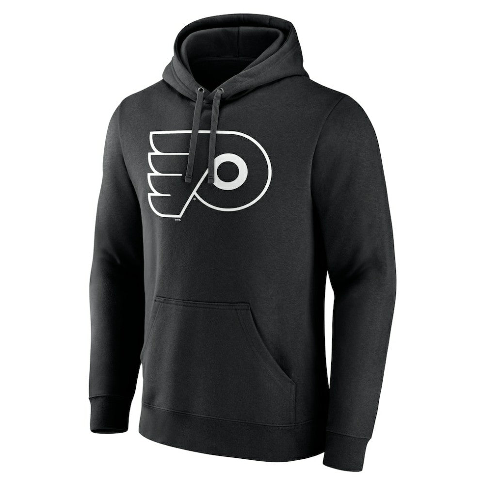 Philadelphia Flyers Personalized Name & Number Monochrome Pullover Hoodie