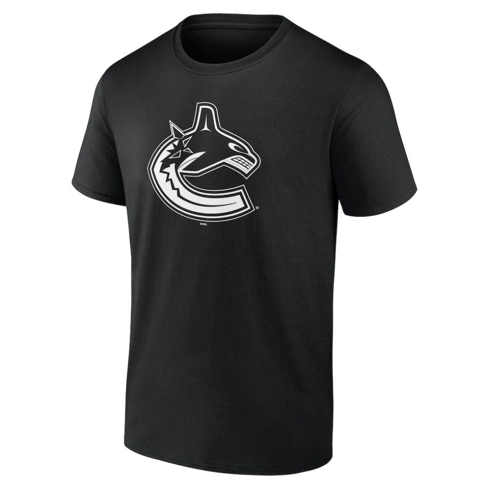 Vancouver Canucks Personalized Name & Number Monochrome T-Shirt