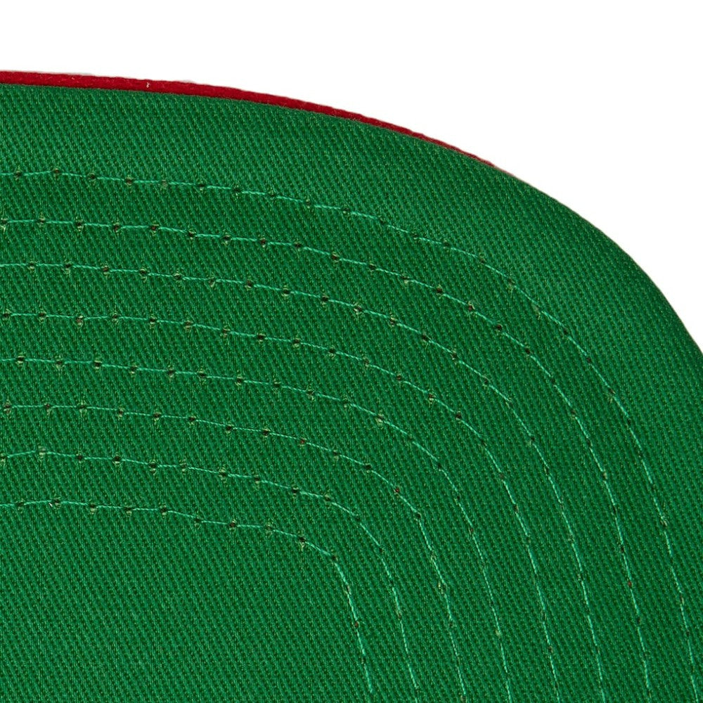 Atlanta Braves Rise Up Snapback Hat - Black | Mitchell & Ness