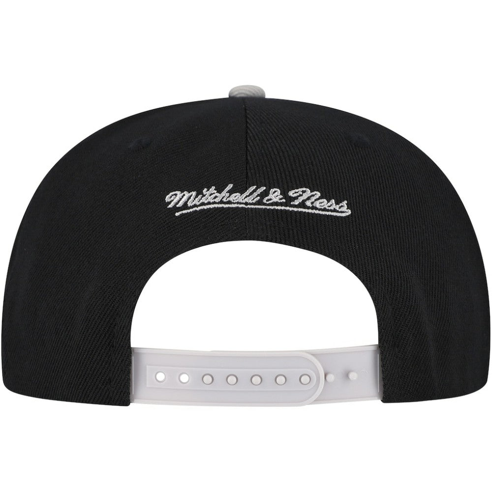 Chicago White Sox Rise Up Snapback Hat - Black | Mitchell & Ness