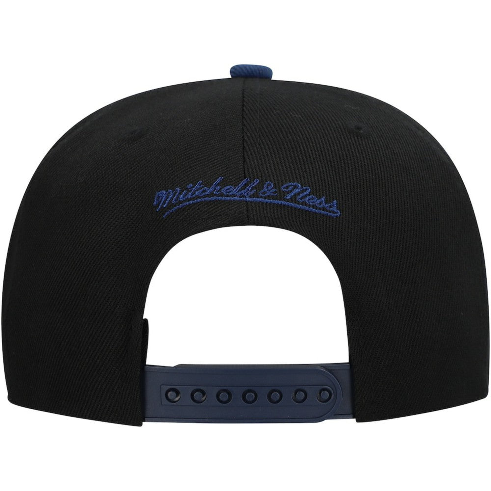 Houston Astros Rise Up Snapback Hat - Black | Mitchell & Ness