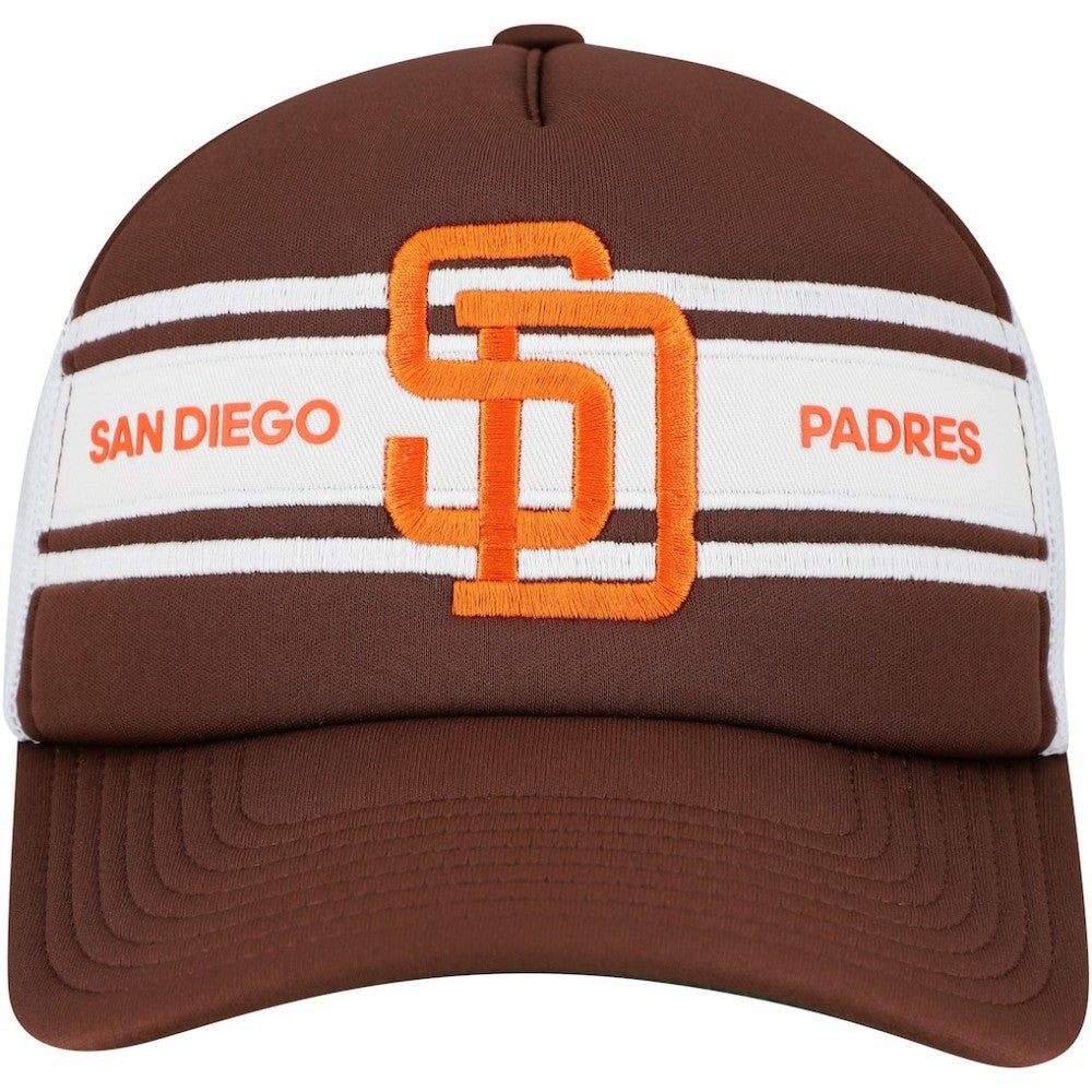 San Diego Padres Sideline Trucker Adjustable Hat - Brown
