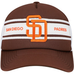 San Diego Padres Sideline Trucker Adjustable Hat - Brown