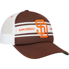 San Diego Padres Sideline Trucker Adjustable Hat - Brown