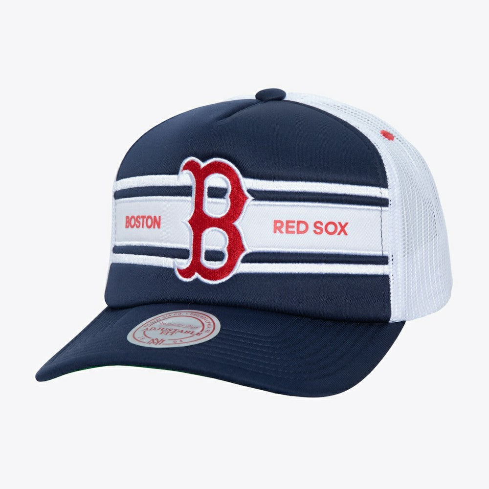 Boston Red Sox Sideline Trucker Adjustable Hat - Navy
