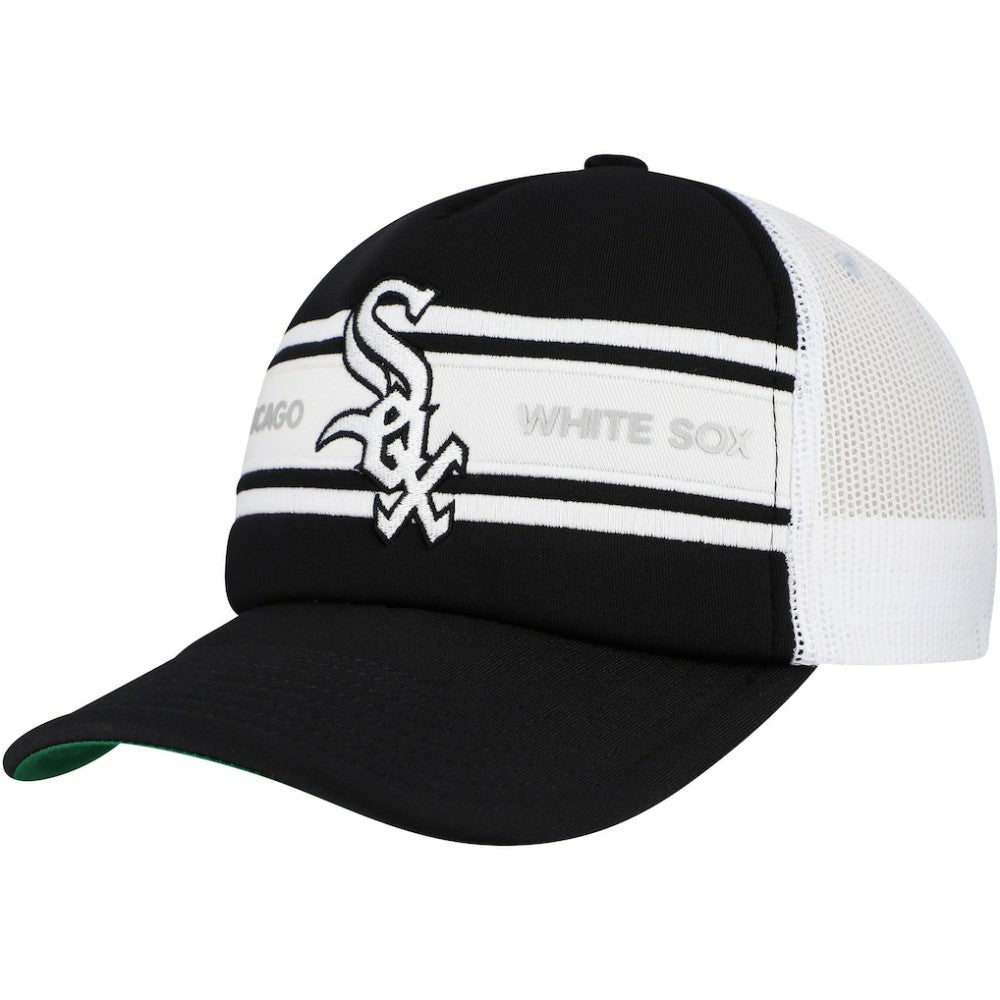 Chicago White Sox Sideline Trucker Adjustable Hat - Black
