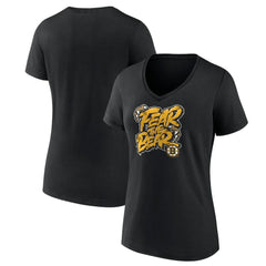 Boston Bruins Women's Native V-Neck T-Shirt