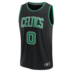 Jayson Tatum Boston Celtics Fast Break Replica Player Jersey - Statement Edition - Black | Fanatics discount