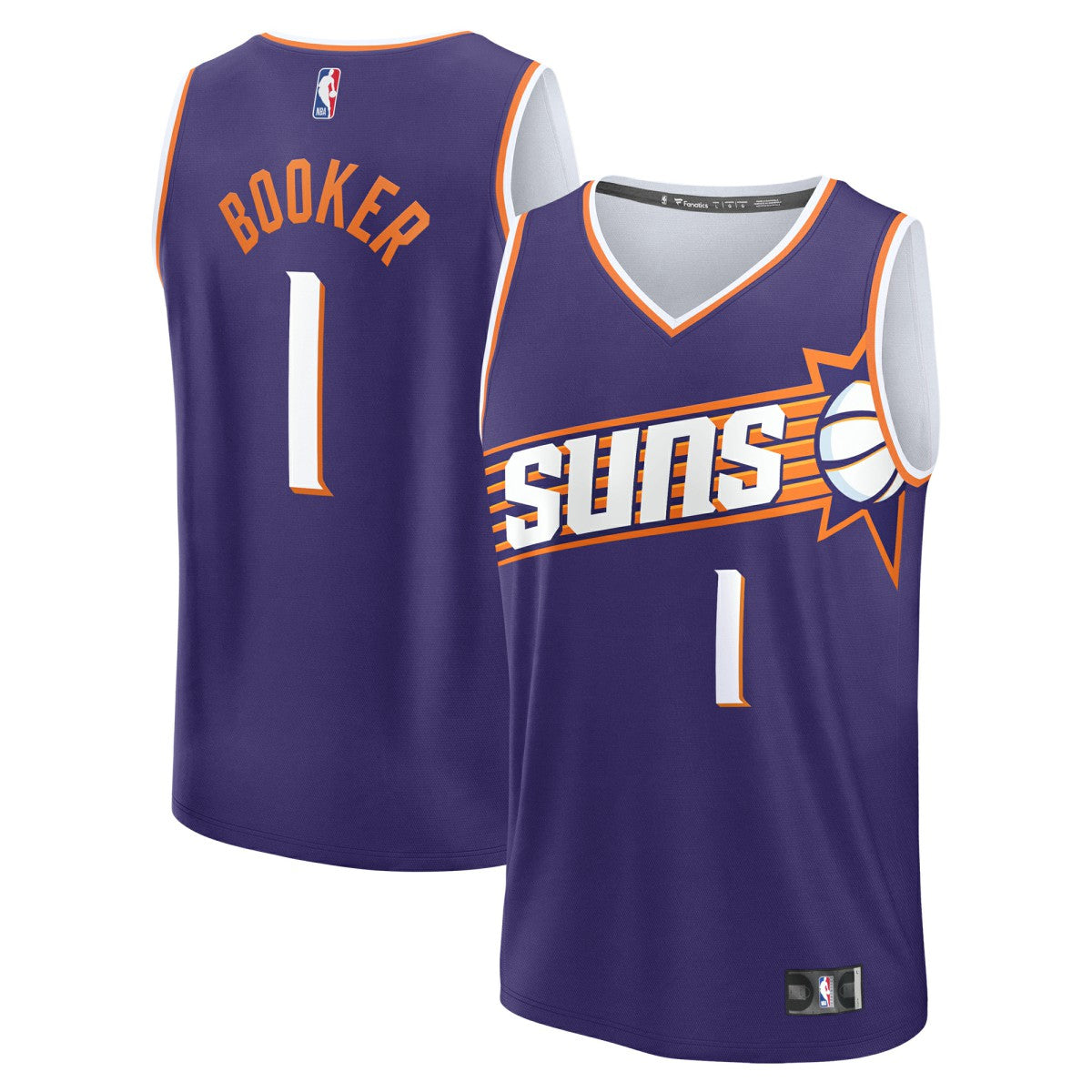 Devin Booker Phoenix Suns Youth Fast Break Replica Player Jersey - Icon Edition - Purple | Fanatics on sale
