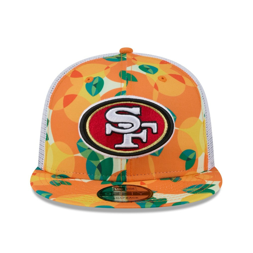 NFL San Francisco 49ers Citrus 9FIFTY Trucker Snapback Hat