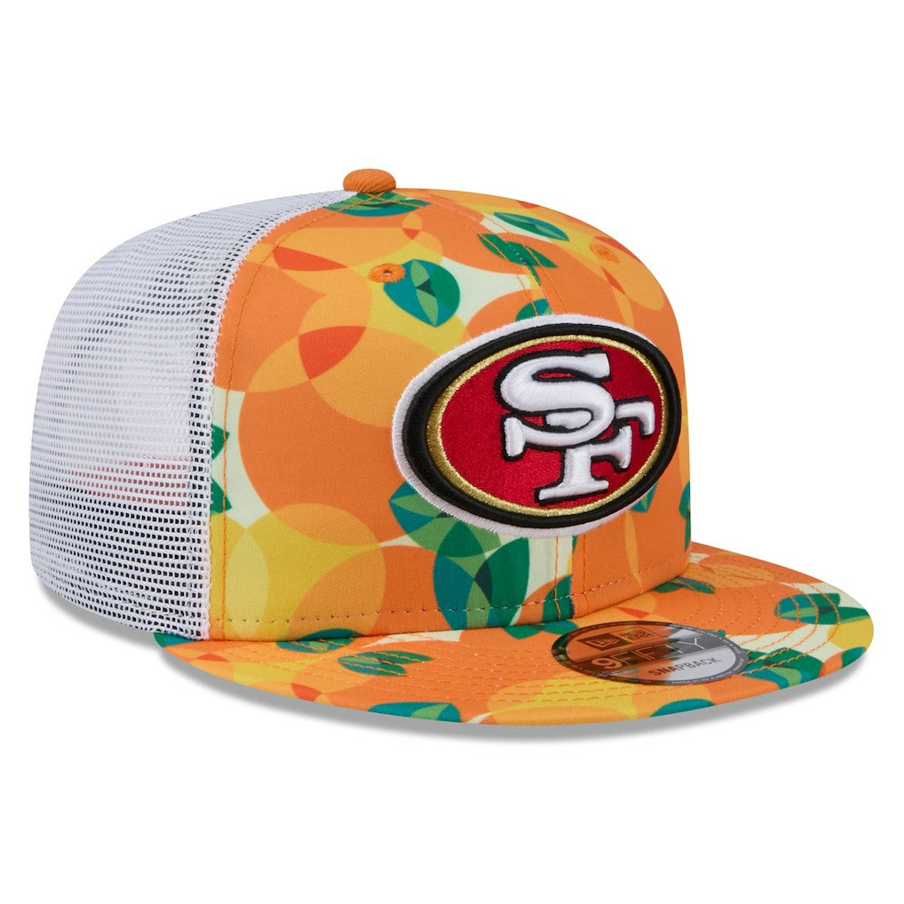 NFL San Francisco 49ers Citrus 9FIFTY Trucker Snapback Hat
