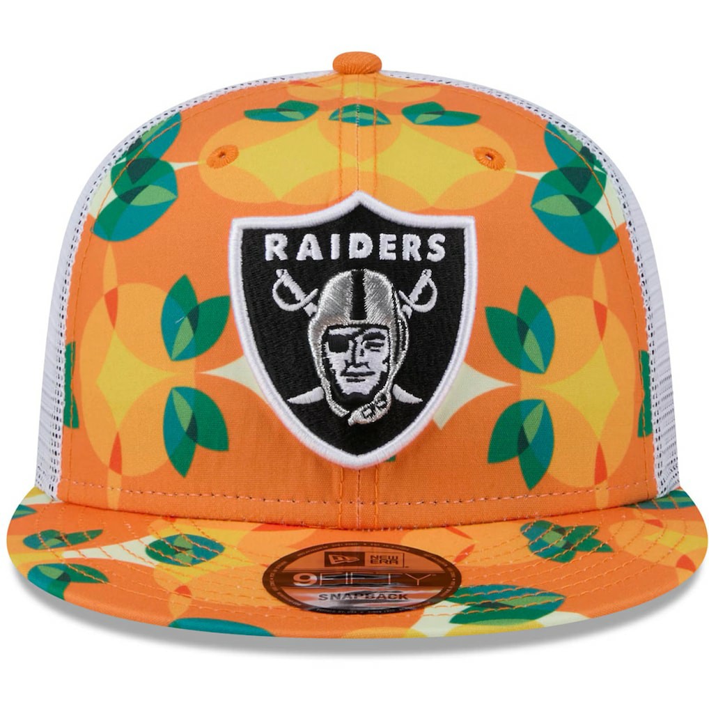 NFL Las Vegas Raiders Citrus 9FIFTY Trucker Snapback Hat