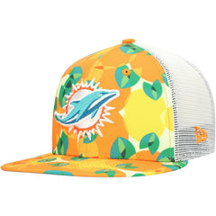 NFL Miami Dolphins Citrus 9FIFTY Trucker Snapback Hat