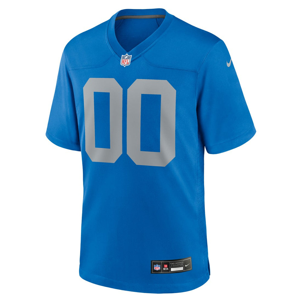 NFL Detroit Lions Alternate Custom Game Jersey