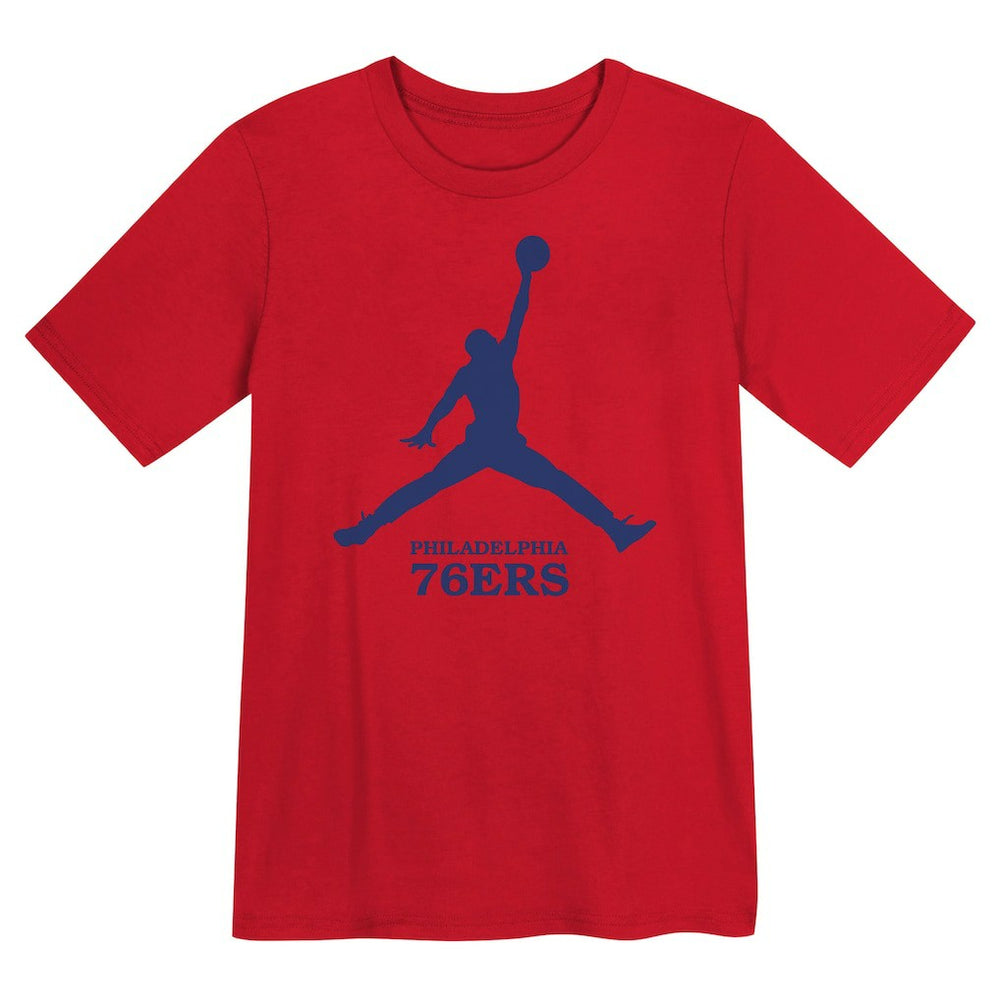 Philadelphia 76ers Jordan Brand Preschool Essential Jumpman T-Shirt - Red shop