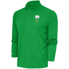 Philadelphia Flyers Antigua Shamrock Tribute Quarter-Zip Pullover Top