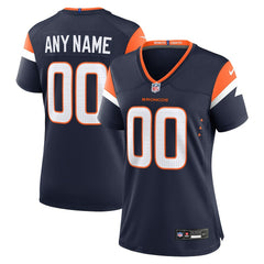NFL Denver Broncos Women's Alternate Mile High Collection Custom Game Jersey