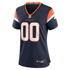 NFL Denver Broncos Women's Alternate Mile High Collection Custom Game Jersey