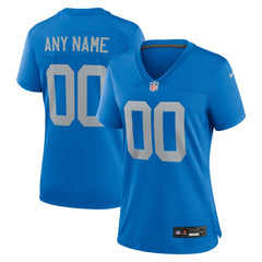 NFL Detroit Lions Women's Alternate Custom Game Jersey