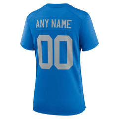NFL Detroit Lions Women's Alternate Custom Game Jersey