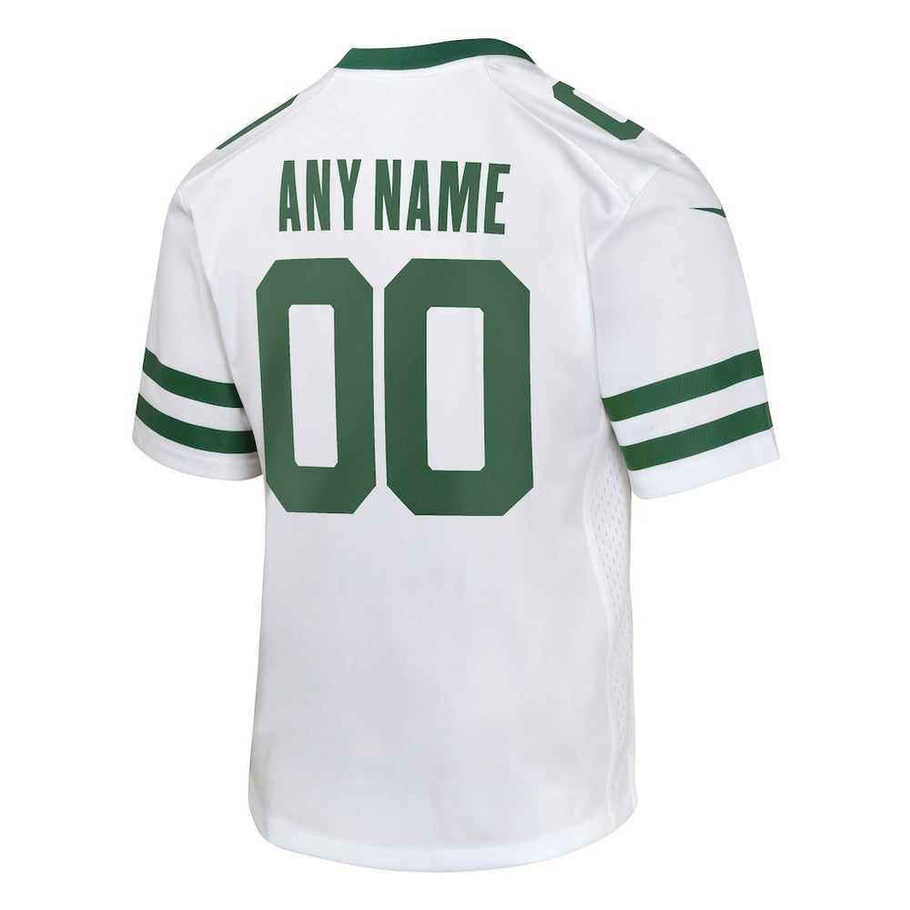 NFL New York Jets Youth Custom Game Jersey