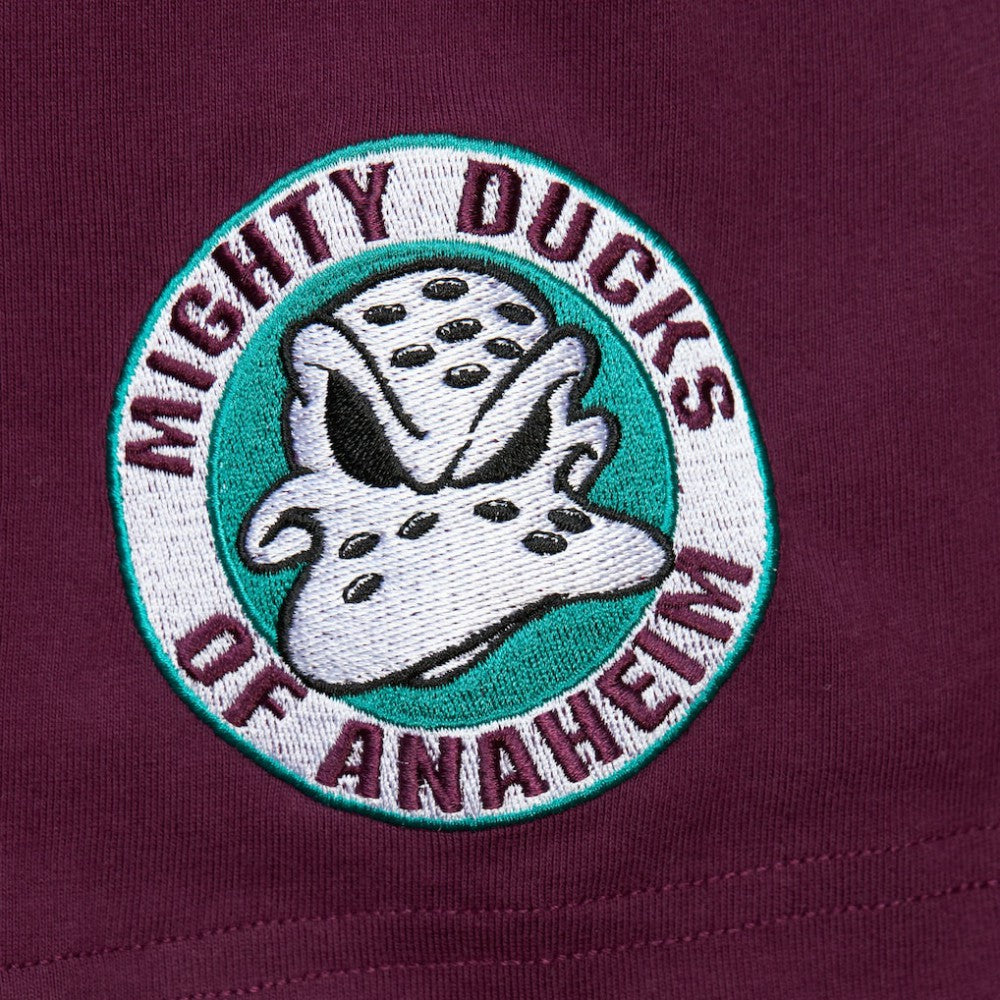 Teemu Selanne Anaheim Ducks Mitchell & Ness Premium Nickname Vintage Logo T-Shirt