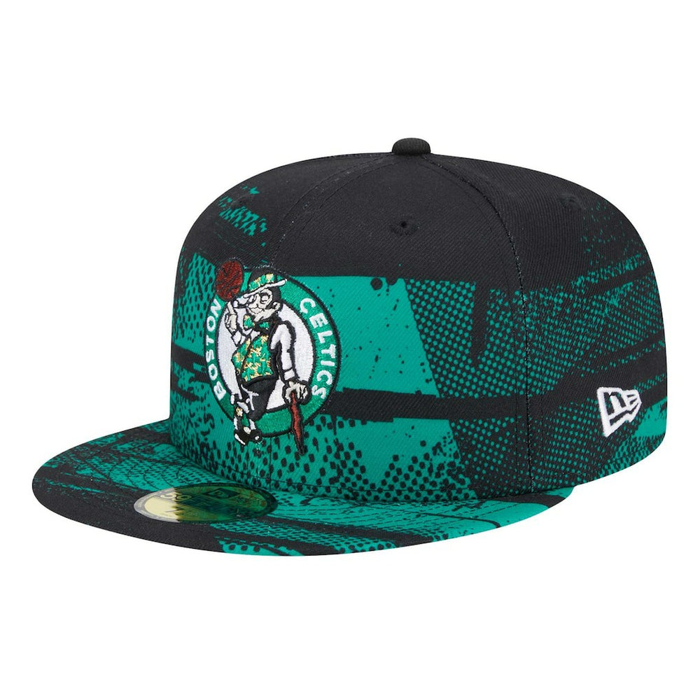 Boston Celtics Tip-Off 59FIFTY Fitted Hat - Black | New Era cheap