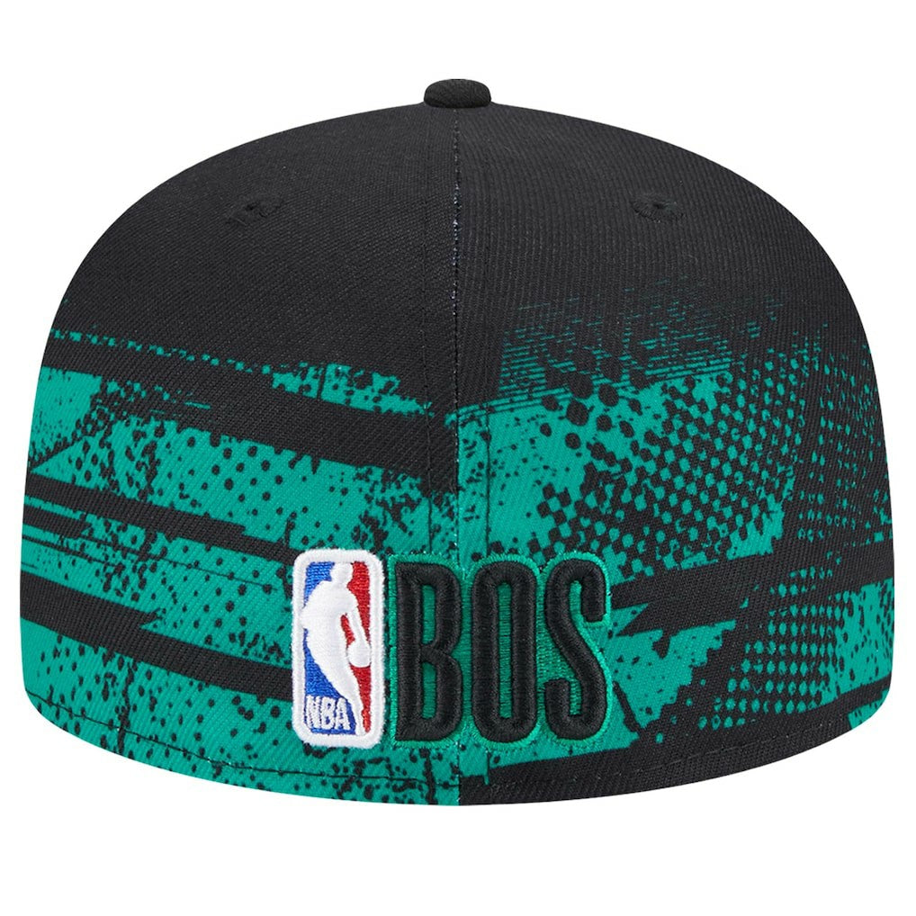 Boston Celtics Tip-Off 59FIFTY Fitted Hat - Black | New Era cheap