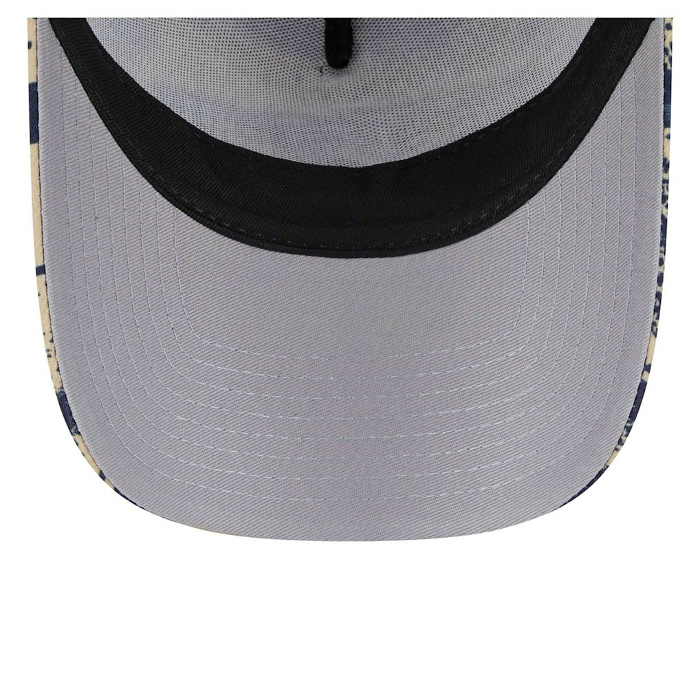 New Orleans Pelicans Tip Off A-Frame Trucker 9FORTY Adjustable Hat - Navy/Gold | New Era discount