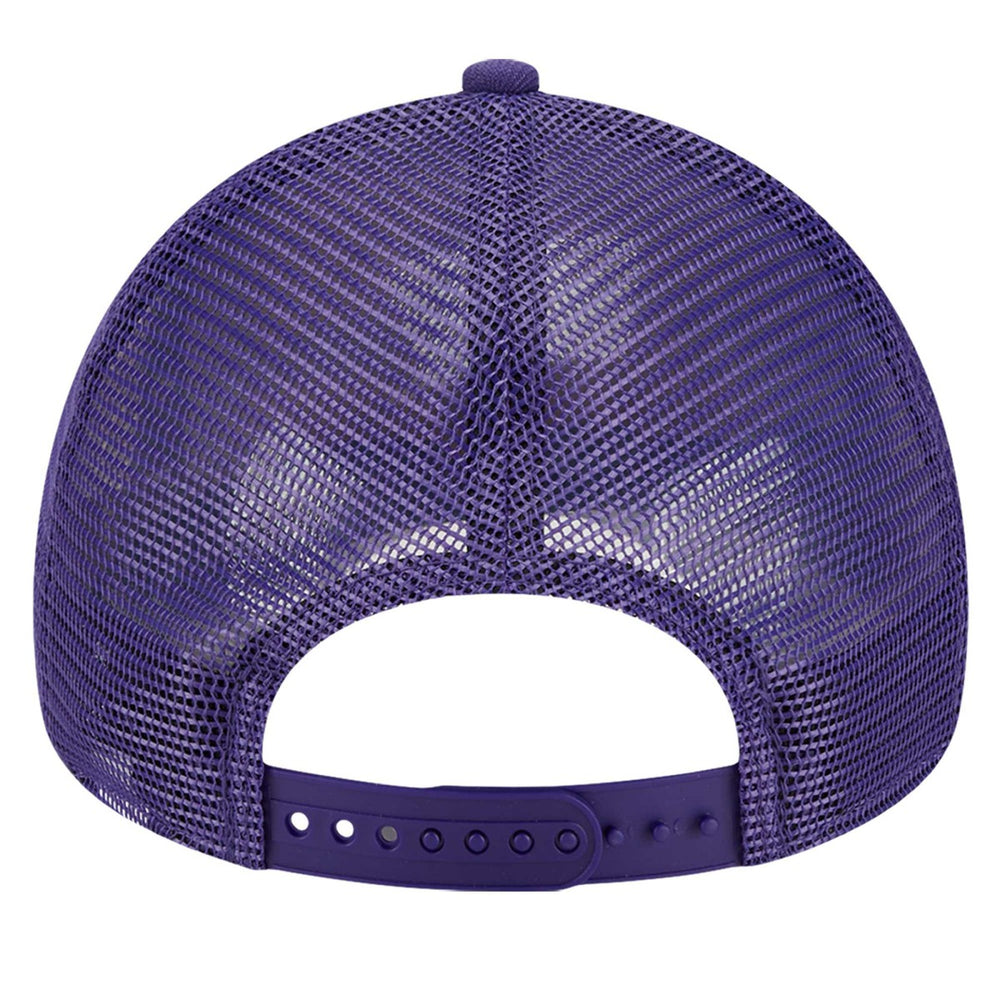 Phoenix Suns Tip Off A-Frame Trucker 9FORTY Adjustable Hat - Purple/Orange | New Era discount
