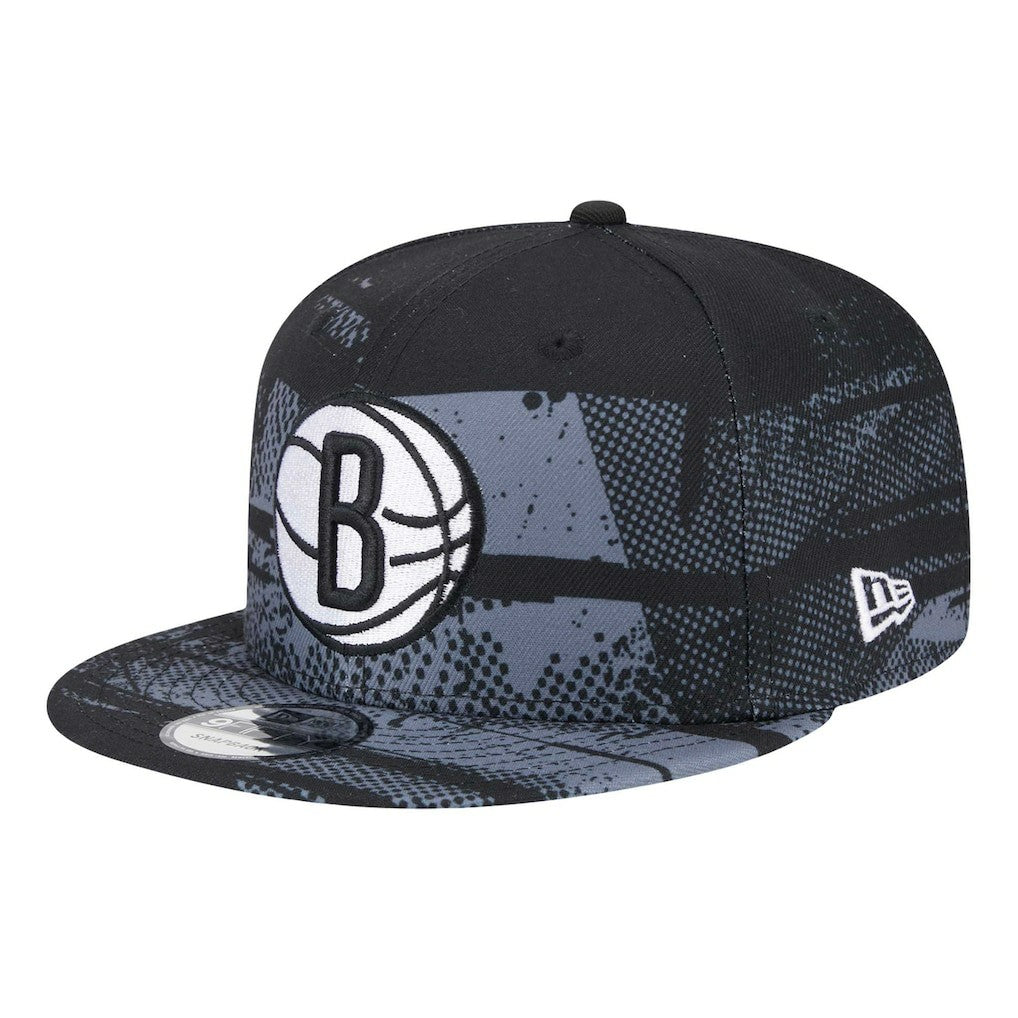 Brooklyn Nets Tip-Off 9FIFTY Snapback Hat - Black | New Era on sale