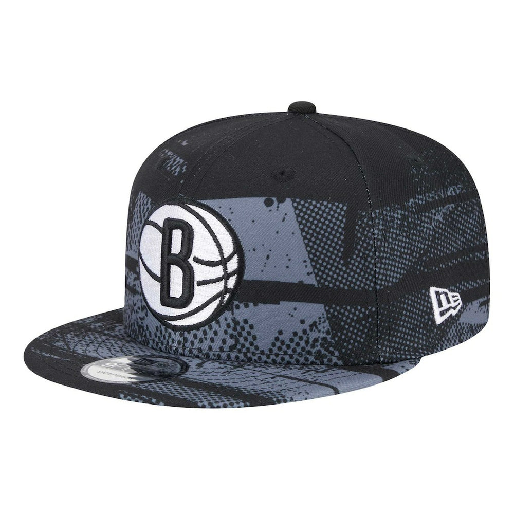 Brooklyn Nets Tip-Off 9FIFTY Snapback Hat - Black | New Era on sale