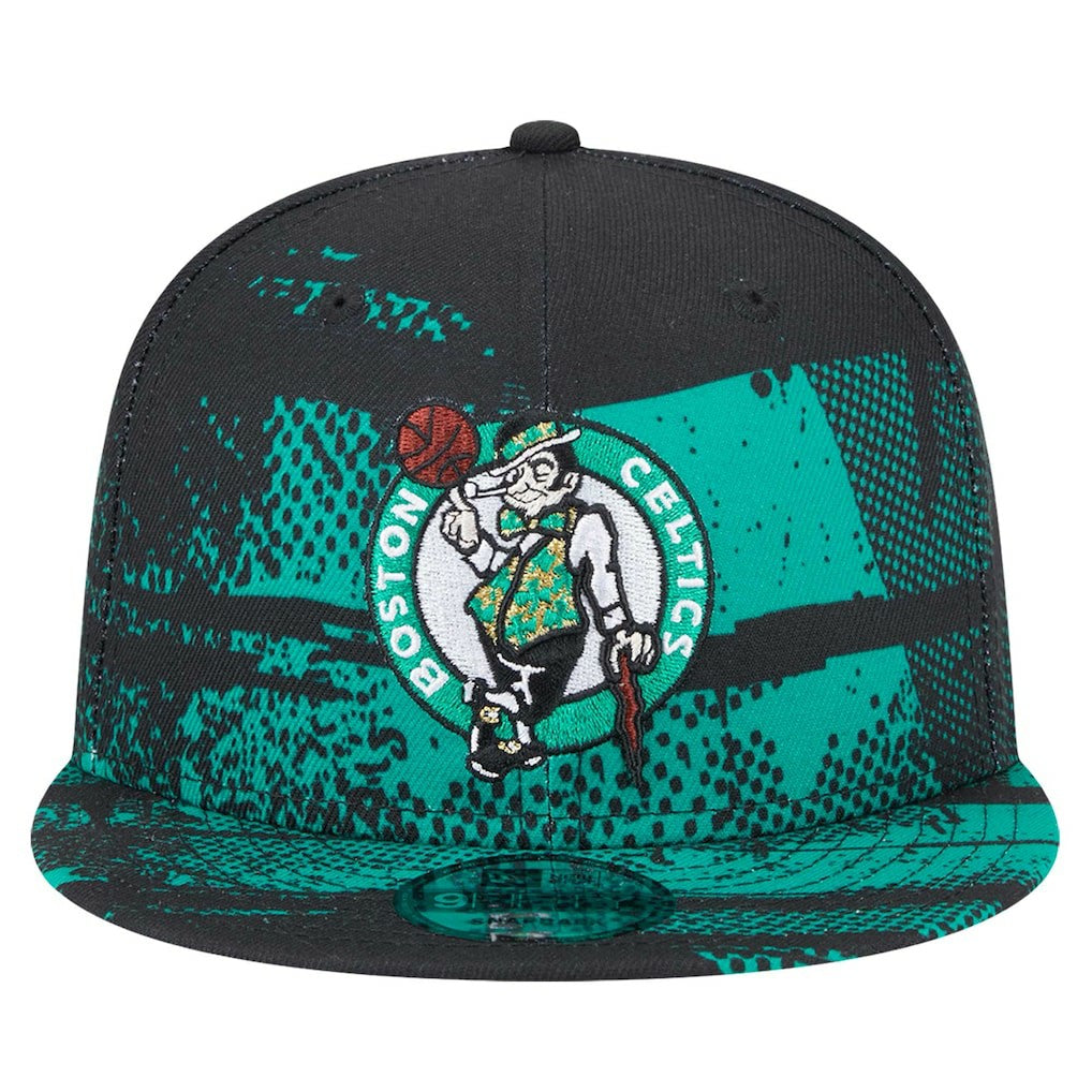 Boston Celtics Tip-Off 9FIFTY Snapback Hat - Black | New Era on sale