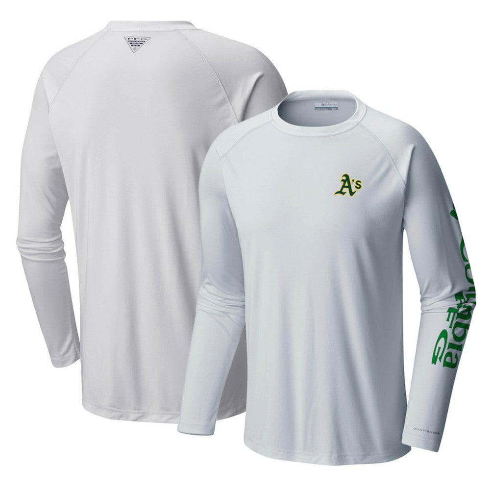 Athletics Terminal Tackle Long Sleeve T-Shirt - White | Columbia