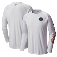 Houston Astros Terminal Tackle Long Sleeve T-Shirt - White | Columbia
