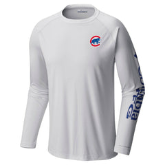 Chicago Cubs Terminal Tackle Long Sleeve T-Shirt - White | Columbia