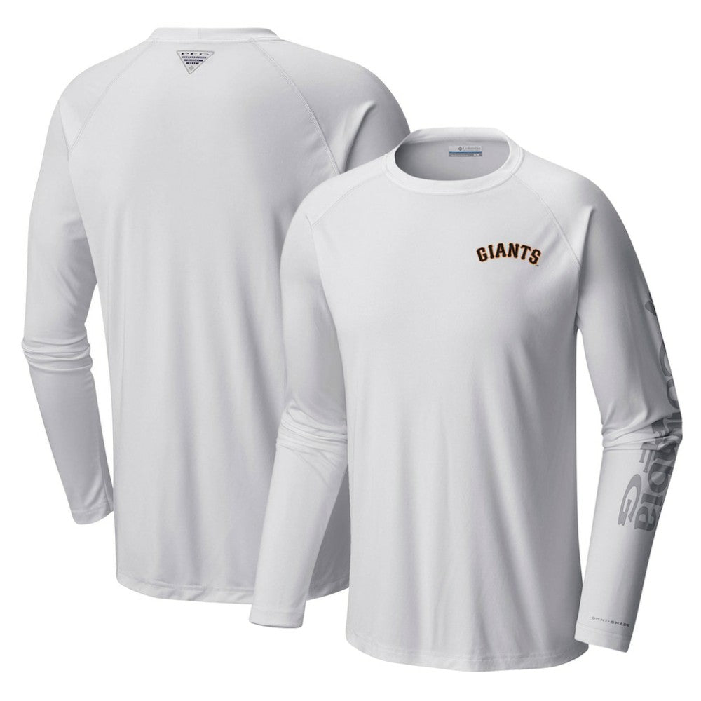 San Francisco Giants Terminal Tackle Long Sleeve T-Shirt - White | Columbia