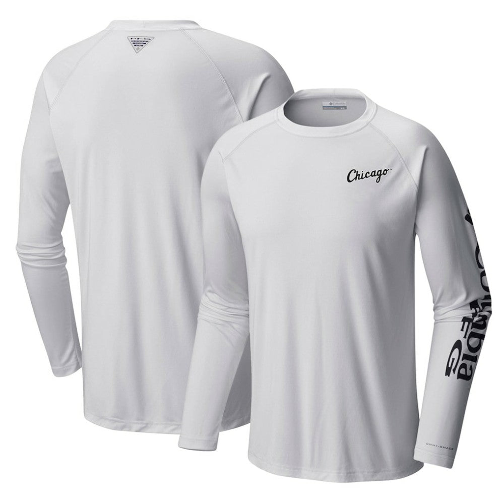 Chicago White Sox Terminal Tackle Long Sleeve T-Shirt - White | Columbia