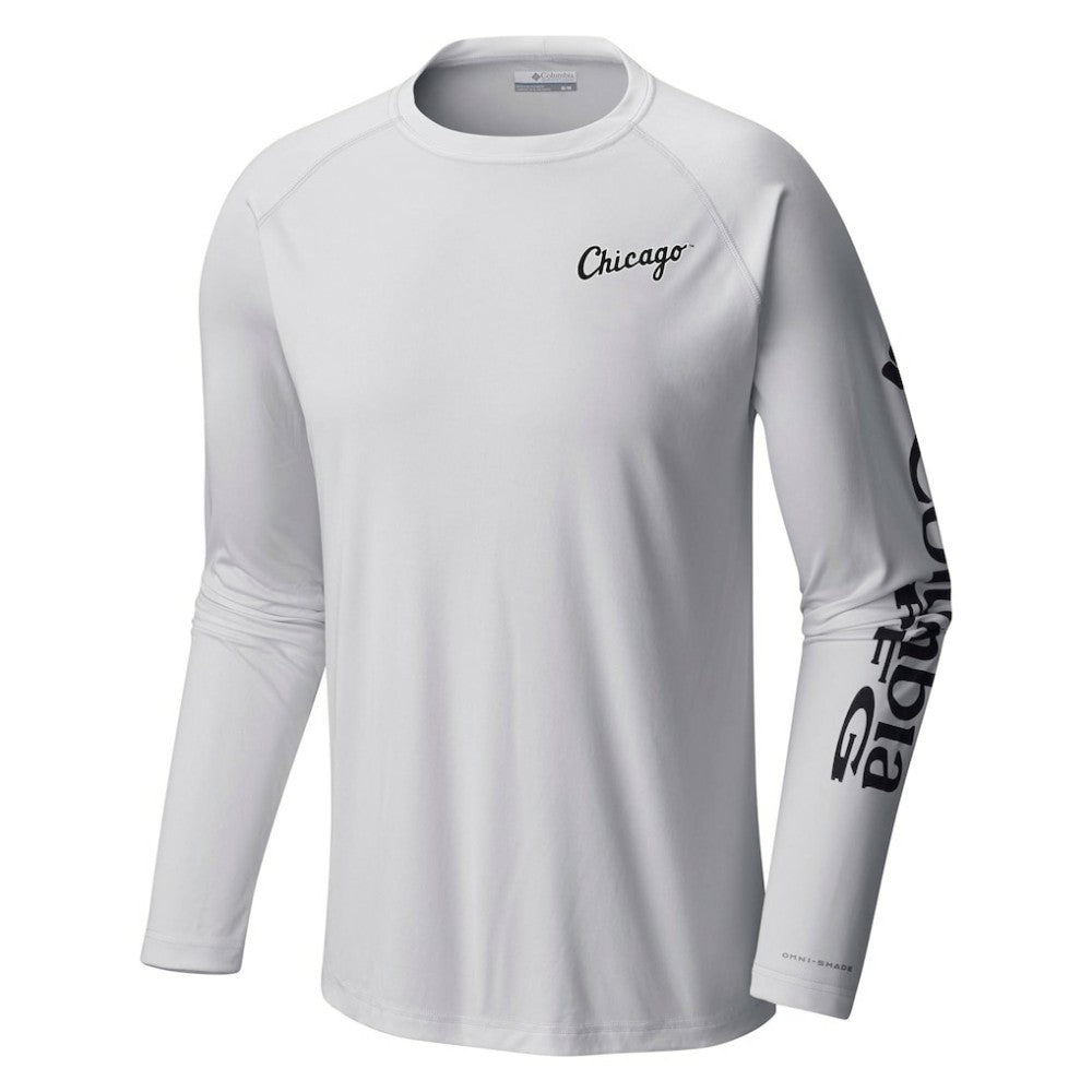 Chicago White Sox Terminal Tackle Long Sleeve T-Shirt - White | Columbia