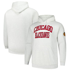 Chicago Blackhawks Fanatics Big & Tall Fleece Pullover Hoodie