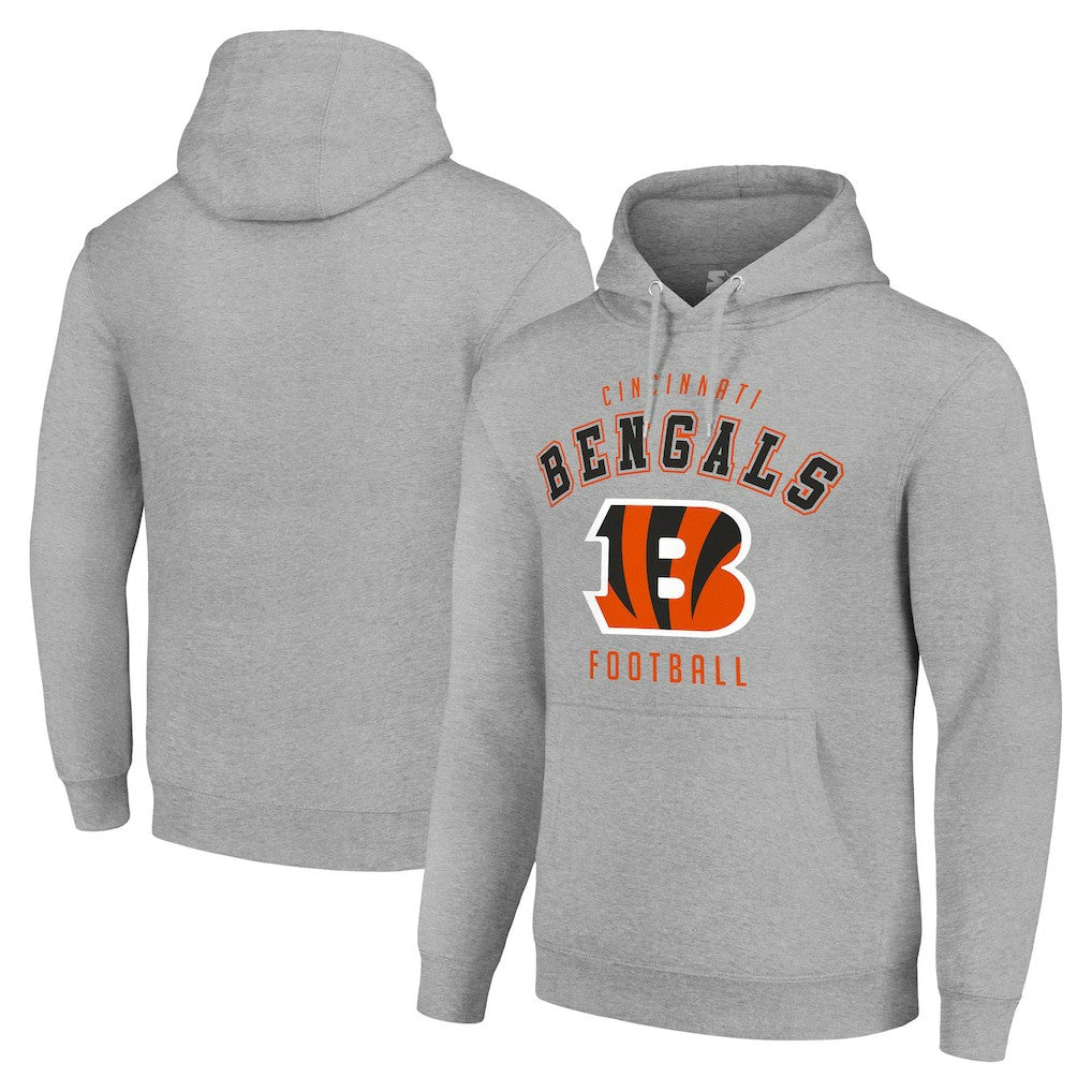 NFL Cincinnati Bengals Starter Unisex Logo Pullover Hoodie