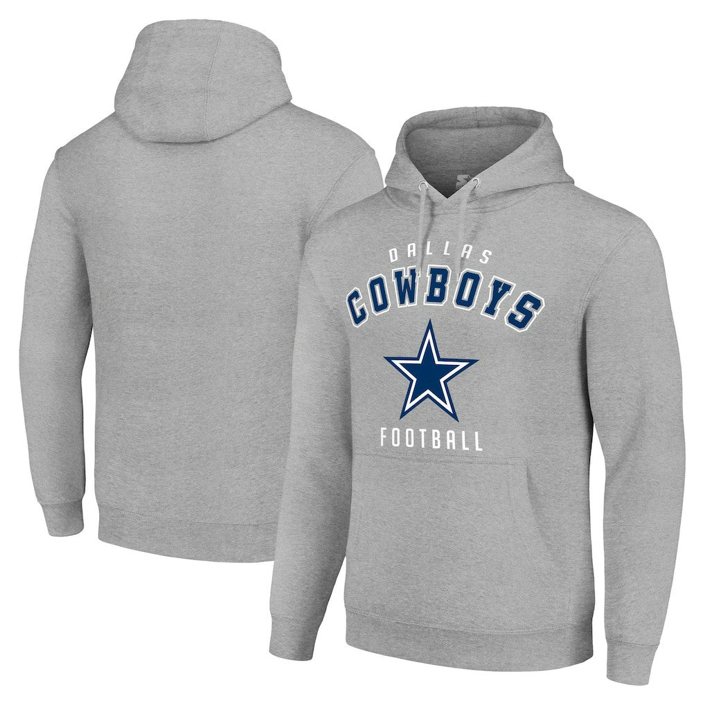 NFL Dallas Cowboys Starter Unisex Logo Pullover Hoodie