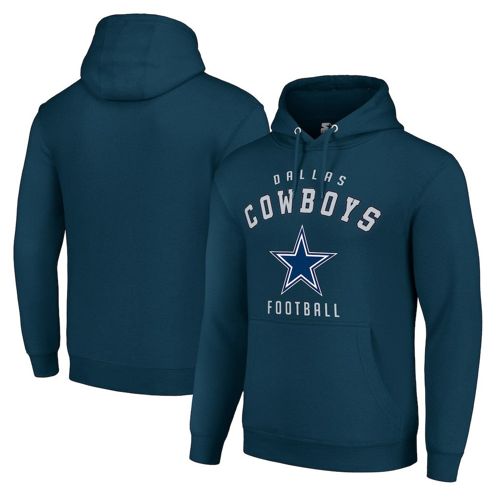 NFL Dallas Cowboys Starter Unisex Logo Pullover Hoodie