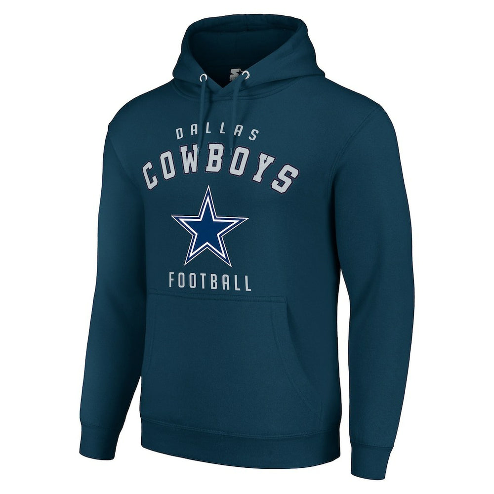 NFL Dallas Cowboys Starter Unisex Logo Pullover Hoodie