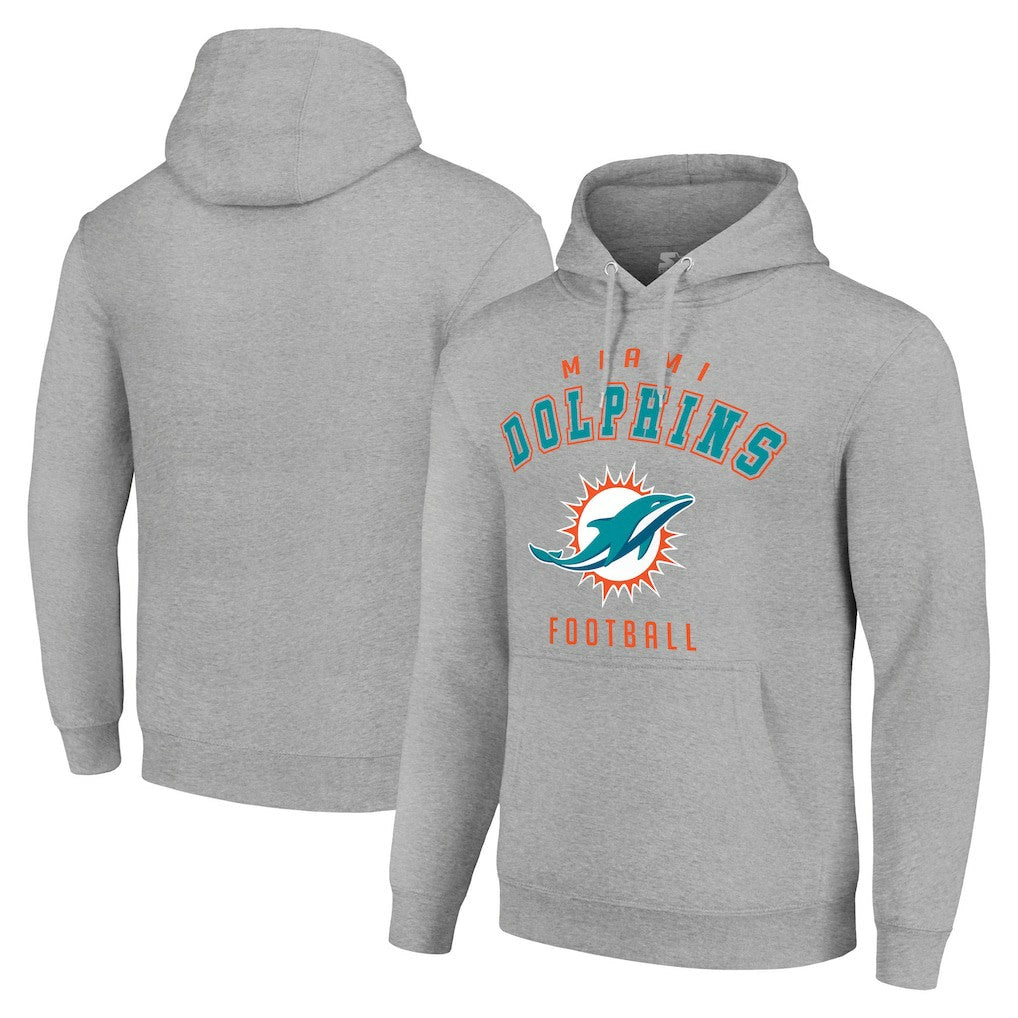 NFL Miami Dolphins Starter Unisex Logo Pullover Hoodie