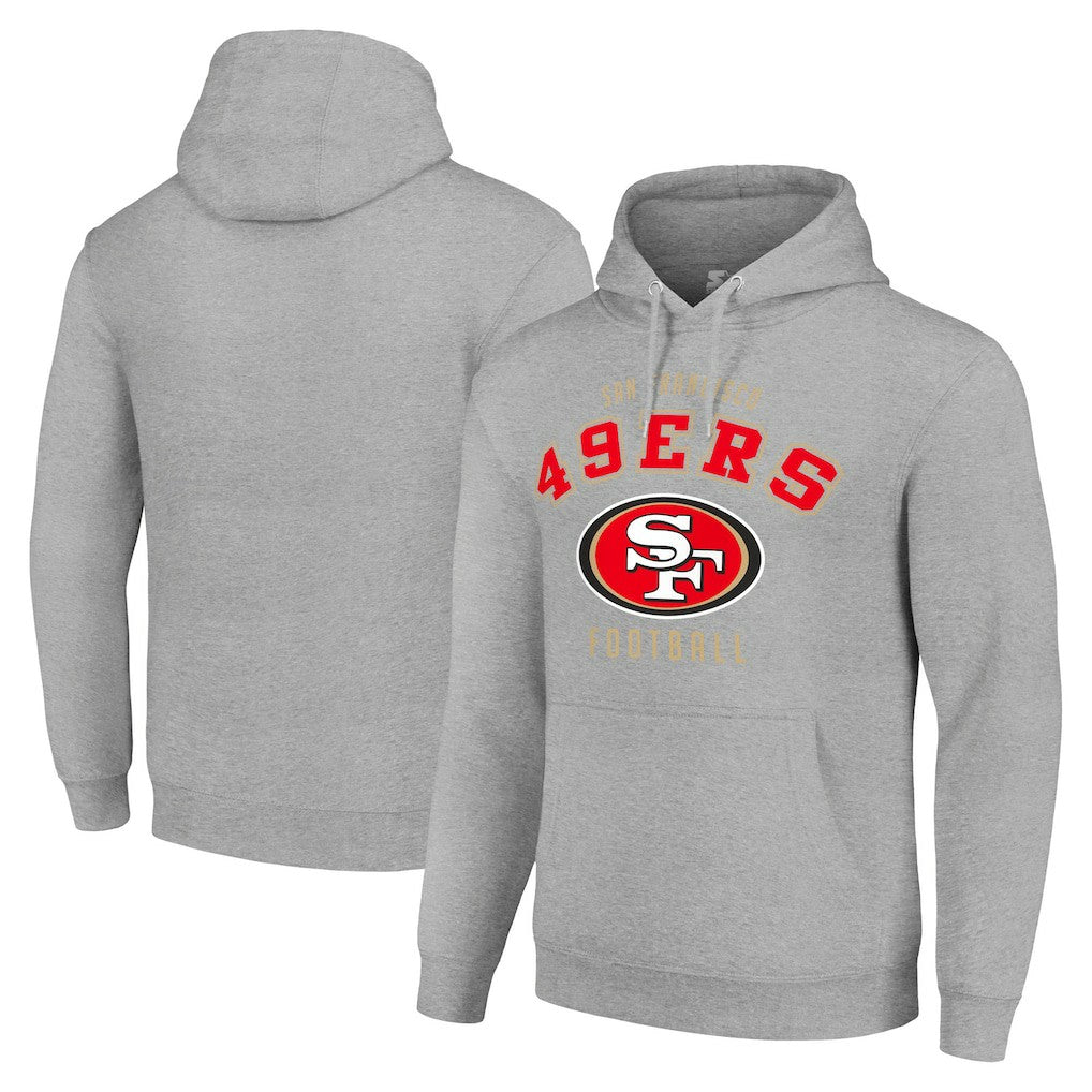 NFL San Francisco 49ers Starter Unisex Logo Pullover Hoodie