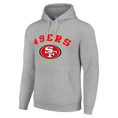 NFL San Francisco 49ers Starter Unisex Logo Pullover Hoodie