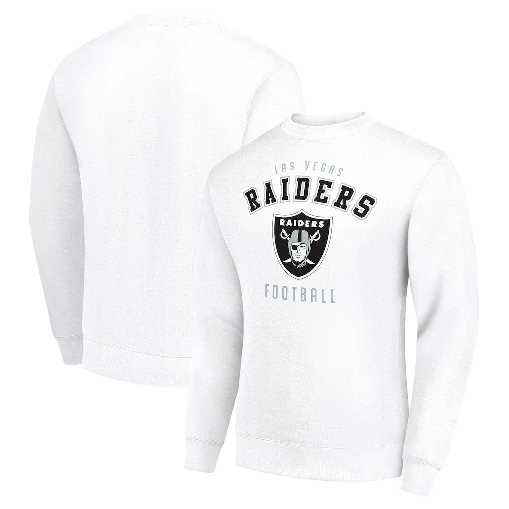 NFL Las Vegas Raiders Starter Team Logo Pullover Sweatshirt