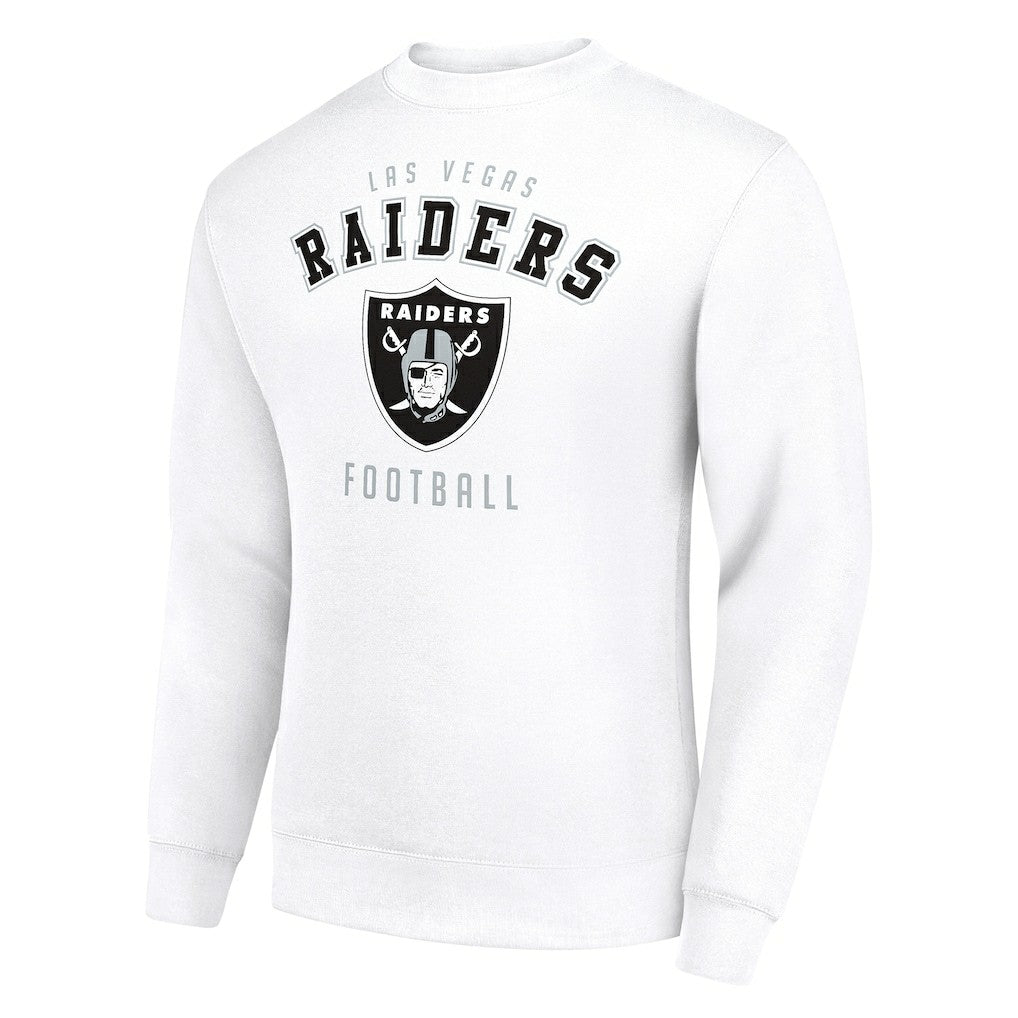 NFL Las Vegas Raiders Starter Team Logo Pullover Sweatshirt