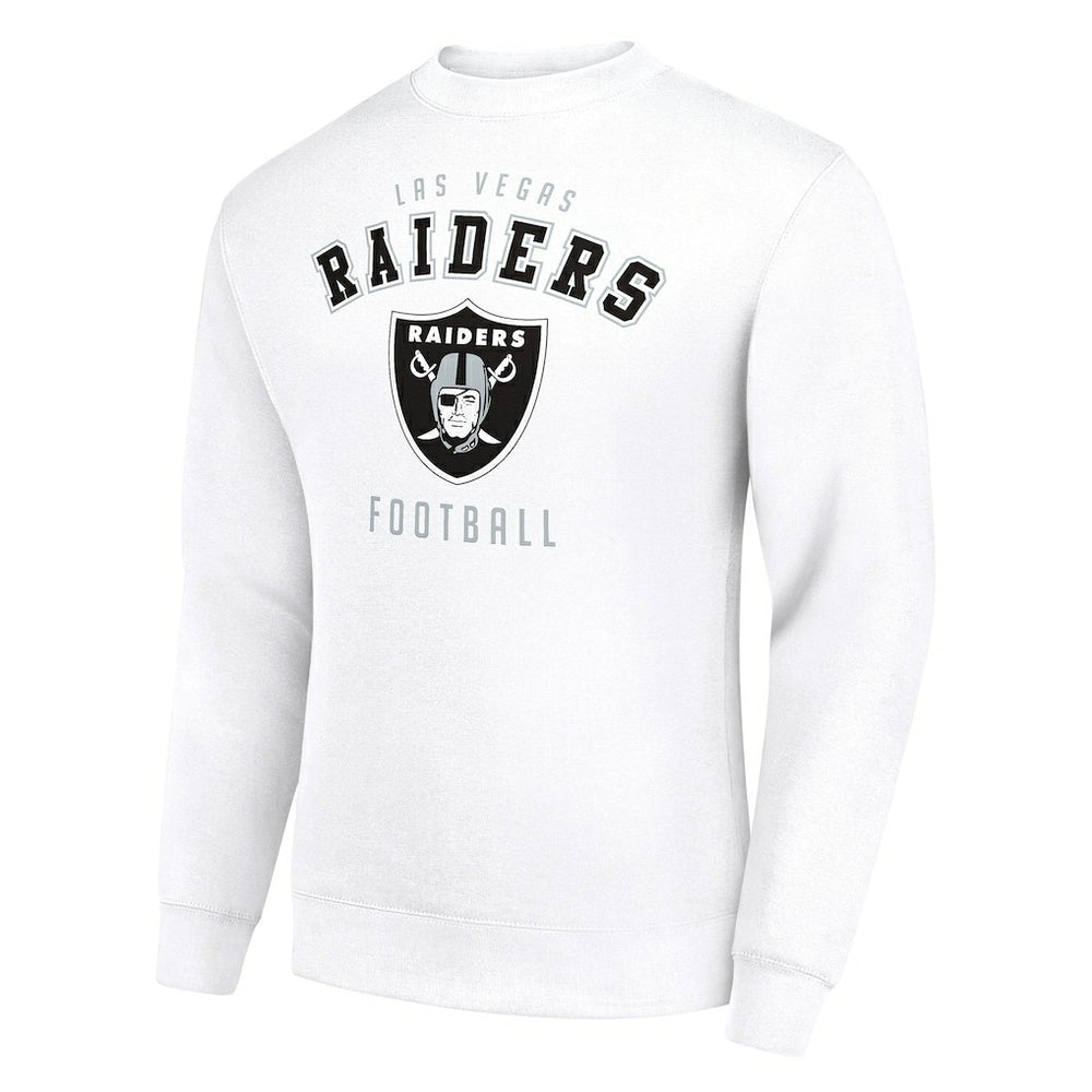 NFL Las Vegas Raiders Starter Team Logo Pullover Sweatshirt